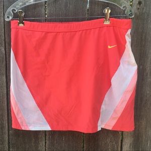 Nike Dri Fit Tennis Skirt/Skort Orange Medium
